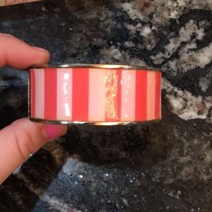 Light and dark pink gold bracelet